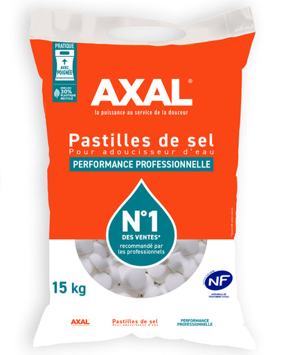 Sel pastille Axal Pro - Sac de 15 kg