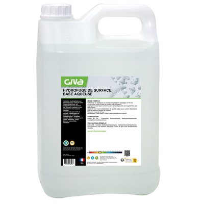 HYDROFUGE DE SURFACE BASE AQUEUSE 5 L HYDROFUGE DE SURFACE BASE AQUEUSE – Bidon de 5 L