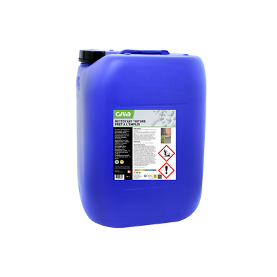 NETTOYANT TOITURE PRET A L'EMPLOI 30 L Nettoyant Toiture Prêt à l’Emploi – Bidon de 30 L